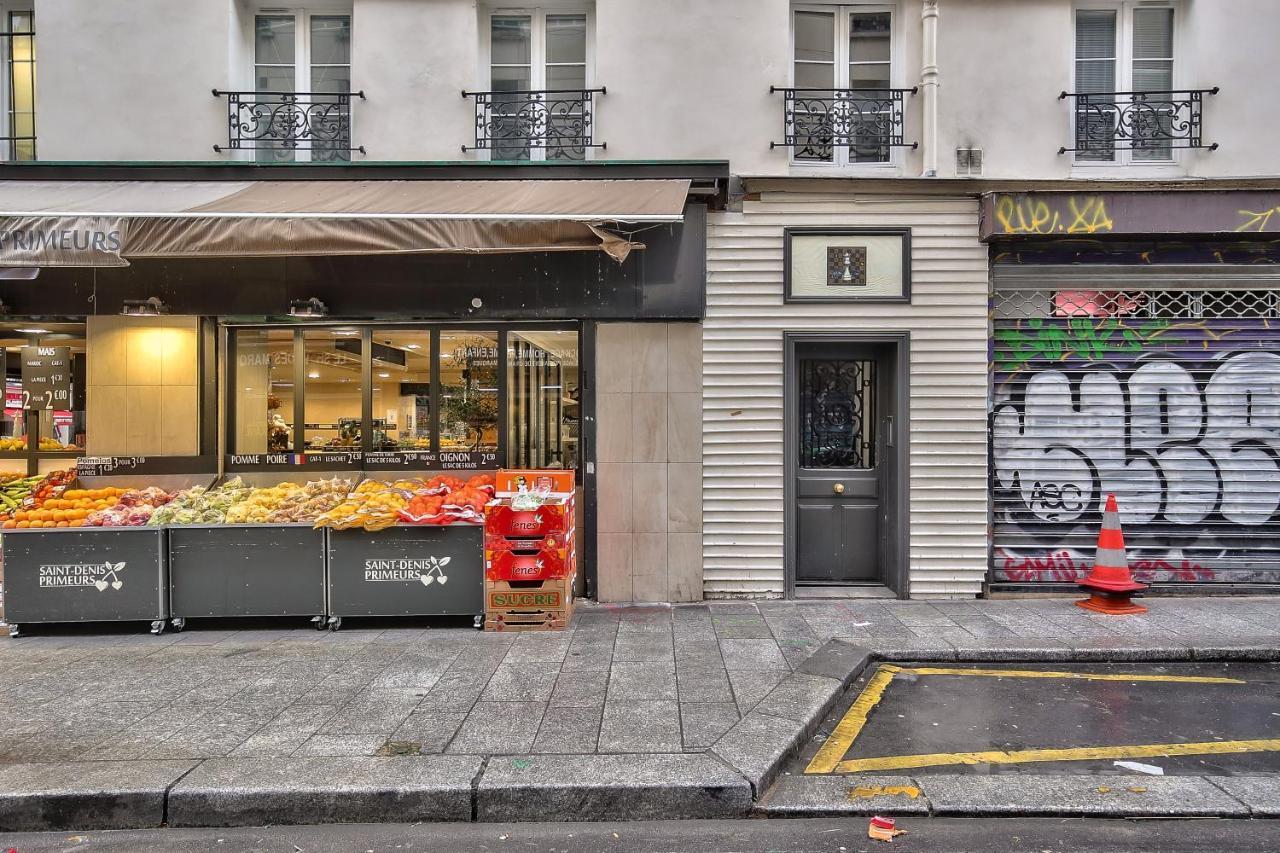 Stylish Mezzanine Studio In The Heart Of Paris 3F Exterior foto
